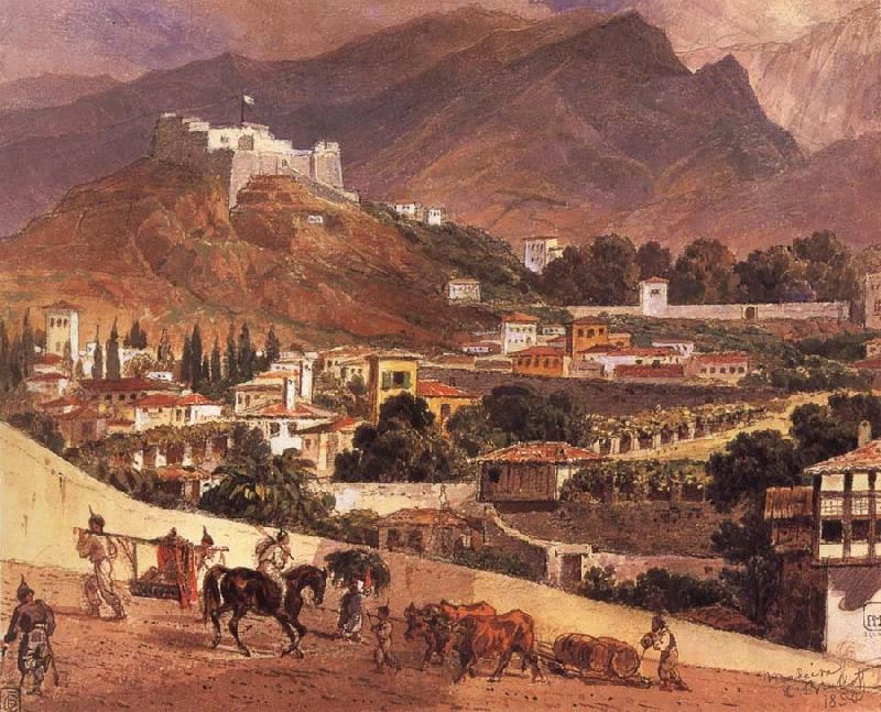 Paesaggio sull'isola di Madeira - State Russian Museum, San Pietroburgo